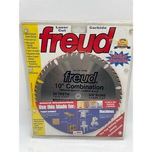 Freud 10” Combination 50 Tooth 5/8 Arbor Carbide Circular Saw Blade Tk906 New